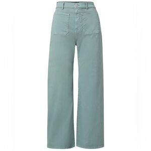 Veronica Beard Grant Wide Leg Pant in Seaglass s 29